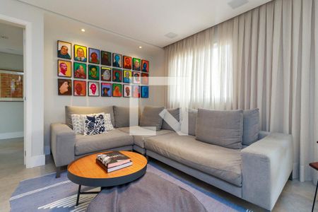 Sala de apartamento à venda com 2 quartos, 123m² em Vila Congonhas, São Paulo