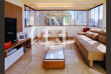 Sala de apartamento à venda com 2 quartos, 172m² em Serra, Belo Horizonte