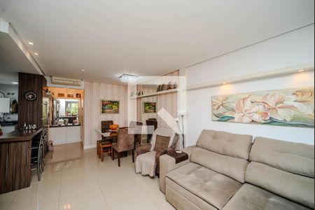 Sala de apartamento à venda com 2 quartos, 74m² em Jardim Lindóia, Porto Alegre