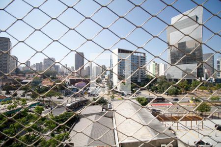 Vista da Sala de apartamento à venda com 1 quarto, 57m² em Pinheiros, São Paulo