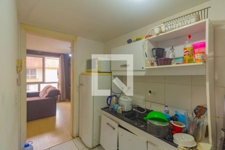 Cozinha de apartamento à venda com 2 quartos, 48m² em Mato Grande, Canoas