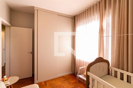 Quarto 1 de apartamento à venda com 3 quartos, 81m² em Jardim America, Belo Horizonte