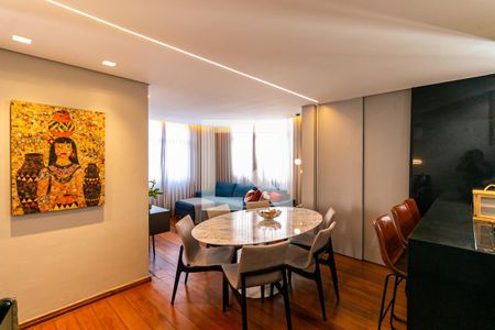 Sala de apartamento à venda com 3 quartos, 81m² em Jardim America, Belo Horizonte