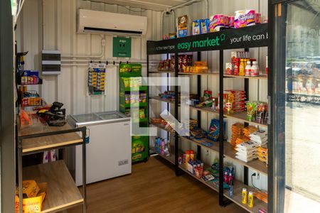 Apartamento para alugar com 45m², 2 quartos e 1 vaga Apartamento para alugar com 45m², 2 quartos e 1 vagaÁrea comum - Mercadinho