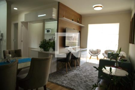 Sala de apartamento para alugar com 2 quartos, 55m² em Taboão, São Bernardo do Campo