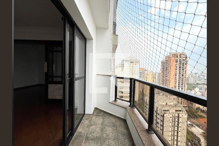 Varanda da Sala de apartamento para alugar com 4 quartos, 230m² em Vila Clementino, São Paulo