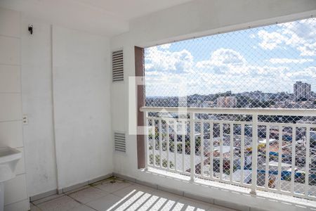 Varanda da Sala/ área de serviço de apartamento para alugar com 2 quartos, 43m² em Centro, Diadema