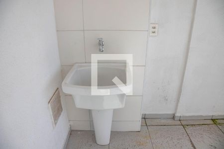 Varanda da Sala/ área de serviço de apartamento para alugar com 2 quartos, 43m² em Centro, Diadema