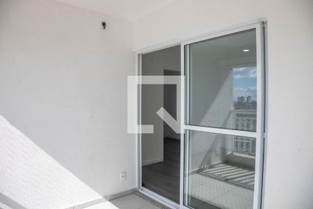 Varanda da Sala/ área de serviço de apartamento para alugar com 2 quartos, 43m² em Centro, Diadema