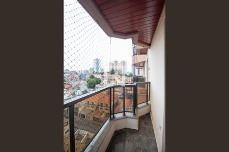 Varanda da Sala de apartamento para alugar com 3 quartos, 130m² em Vila São Vicente, São Paulo