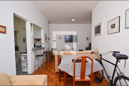 Sala 2 ambientes de apartamento à venda com 3 quartos, 100m² em Serra, Belo Horizonte