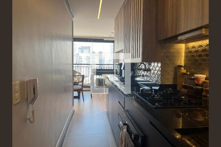 Cozinha de apartamento à venda com 2 quartos, 67m² em Barra Funda, São Paulo