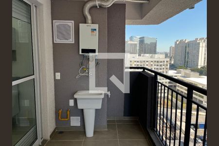 Varanda/Área de Serviço de apartamento à venda com 2 quartos, 42m² em Barra Funda, São Paulo