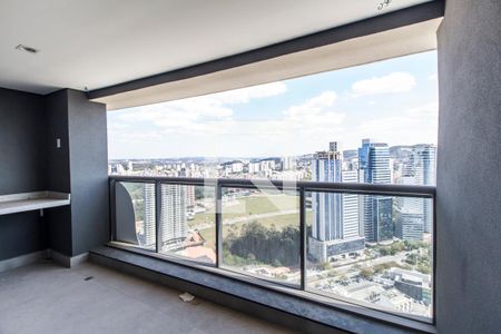 Varanda gourmet de apartamento à venda com 2 quartos, 95m² em Sítio Tamboré Alphaville, Barueri