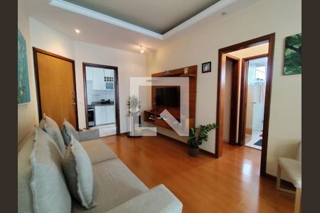 Sala de apartamento à venda com 2 quartos, 60m² em Buritis, Belo Horizonte