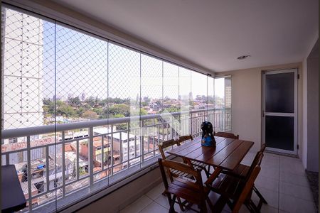 Sala - Varanda de apartamento para alugar com 4 quartos, 160m² em Jardim Previdencia, São Paulo