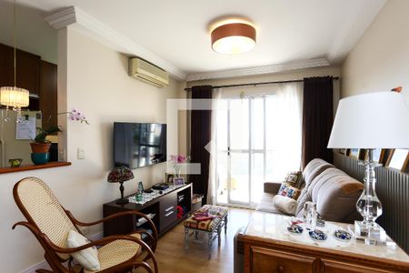 Sala de apartamento para alugar com 3 quartos, 140m² em Paraíso do Morumbi, São Paulo