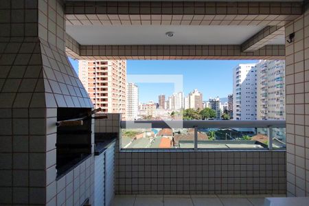 Sacada Sala de apartamento para alugar com 1 quarto, 53m² em Aviação, Praia Grande