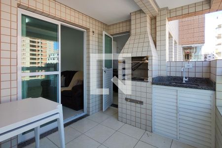 Sacada Sala de apartamento para alugar com 1 quarto, 53m² em Aviação, Praia Grande