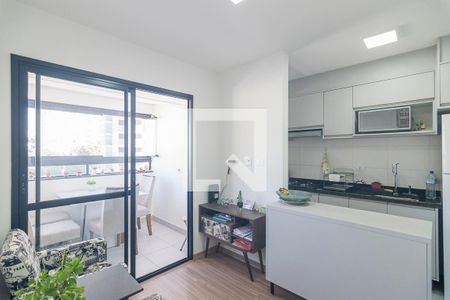 Sala de apartamento à venda com 2 quartos, 37m² em Campestre, Santo André