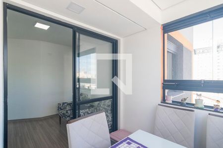 Varanda de apartamento à venda com 2 quartos, 37m² em Campestre, Santo André