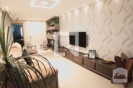 sala de apartamento à venda com 4 quartos, 180m² em Castelo, Belo Horizonte