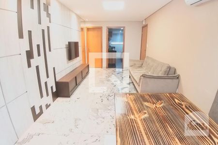 sala de apartamento à venda com 4 quartos, 180m² em Castelo, Belo Horizonte