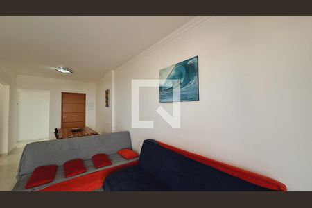 Sala de apartamento para alugar com 2 quartos, 81m² em Maracanã, Praia Grande