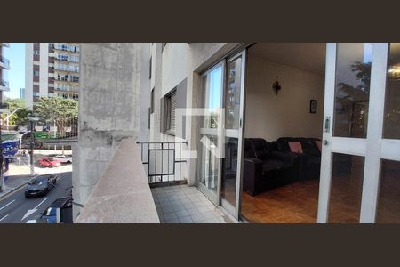 Varanda Sala de apartamento à venda com 3 quartos, 125m² em Centro, Santo André