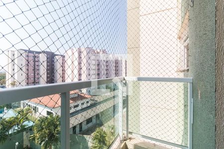 Varanda da Sala de apartamento para alugar com 2 quartos, 48m² em Jardim Marica, Mogi das Cruzes