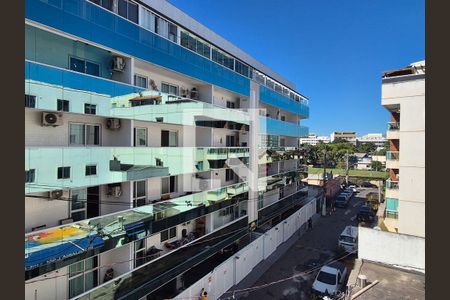 Varanda - vista de apartamento à venda com 2 quartos, 60m² em Recreio dos Bandeirantes, Rio de Janeiro