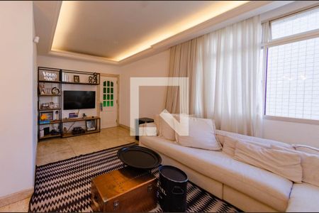 Sala de apartamento à venda com 3 quartos, 130m² em Luxemburgo, Belo Horizonte