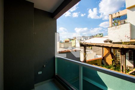 Varanda da sala de apartamento à venda com 3 quartos, 160m² em Vila Marina, Santo André