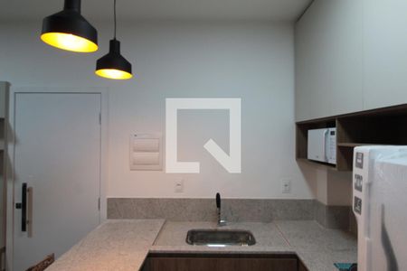 Sala e Cozinha de kitnet/studio para alugar com 1 quarto, 30m² em Paquetá, Belo Horizonte