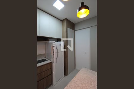 Sala e Cozinha de kitnet/studio para alugar com 1 quarto, 30m² em Paquetá, Belo Horizonte