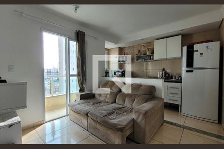 Sala de apartamento à venda com 2 quartos, 49m² em Vila Pires, Santo André