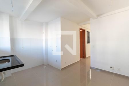 Sala/Cozinha de apartamento à venda com 1 quarto, 31m² em Vila Santana, São Paulo