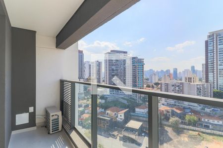 Varanda de kitnet/studio à venda com 1 quarto, 25m² em Jardim das Acácias, São Paulo