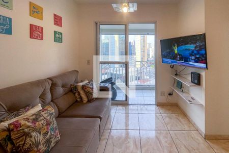 Sala  de apartamento à venda com 2 quartos, 48m² em Pinheiros, São Paulo