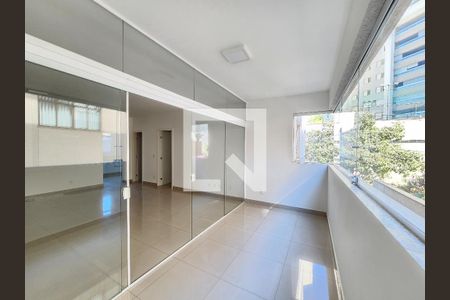 Varanda da Sala de apartamento à venda com 3 quartos, 143m² em Buritis, Belo Horizonte