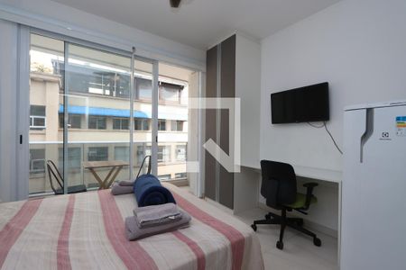 Studio - ambiente quarto de kitnet/studio para alugar com 1 quarto, 24m² em Centro Histórico de São Paulo, São Paulo