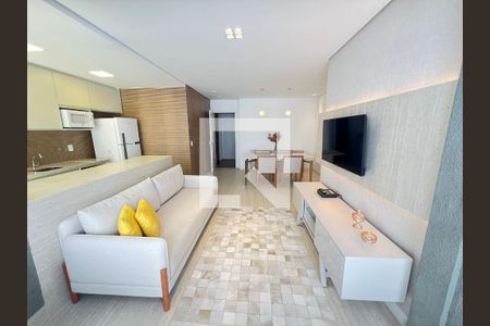 Sala de apartamento para alugar com 2 quartos, 85m² em Piemonte, Belo Horizonte