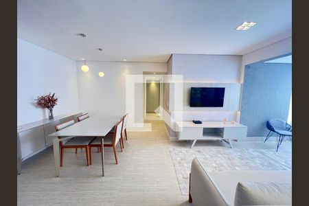 Sala de apartamento para alugar com 2 quartos, 85m² em Piemonte, Belo Horizonte