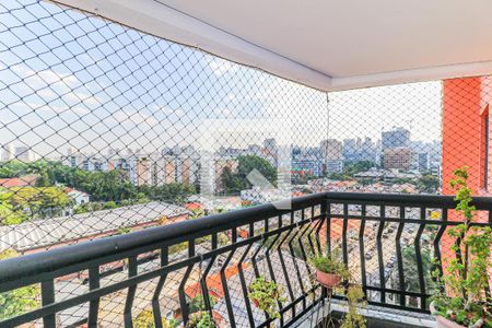 Varanda de apartamento à venda com 2 quartos, 105m² em Chácara Santo Antônio (zona Sul), São Paulo