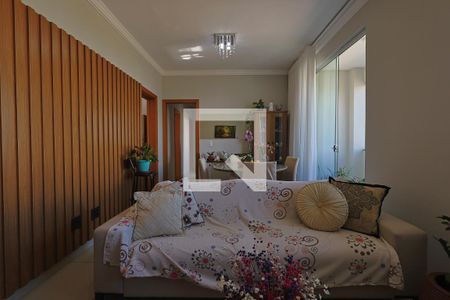 Sala de apartamento à venda com 3 quartos, 84m² em Buritis, Belo Horizonte