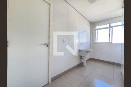 Área de Serviço de apartamento à venda com 3 quartos, 110m² em Buritis, Belo Horizonte