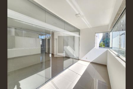 Varanda da Sala de apartamento à venda com 3 quartos, 110m² em Buritis, Belo Horizonte