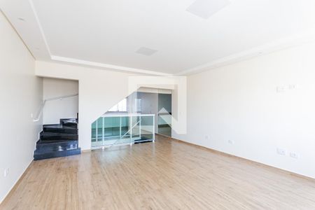 Sala de casa para alugar com 3 quartos, 202m² em Vila Camilópolis, Santo André