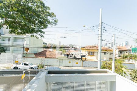 Vista da Sala de casa à venda com 3 quartos, 202m² em Vila Camilópolis, Santo André