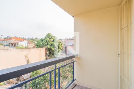 Varanda da Sala de apartamento à venda com 1 quarto, 45m² em Santo Antônio, Porto Alegre